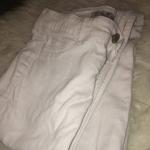 Hollister White Jeans